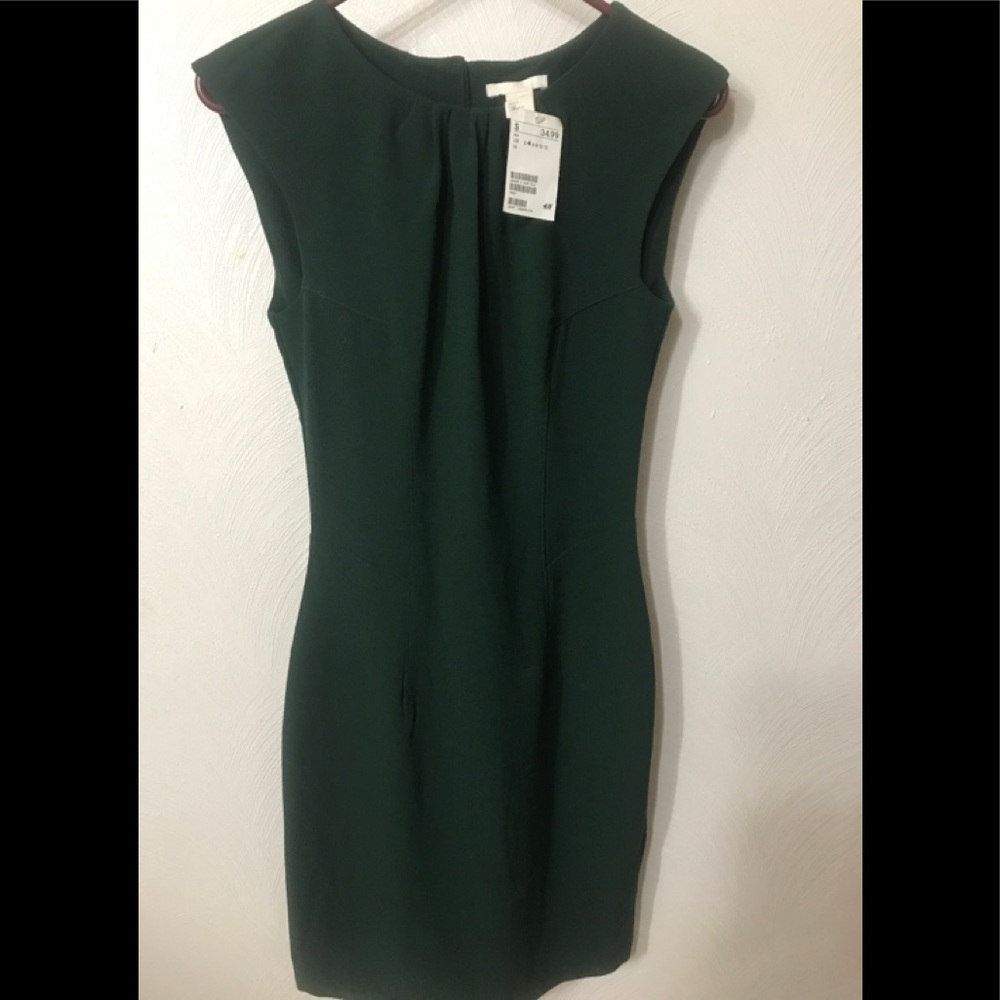 Pencil Dress Forest Green